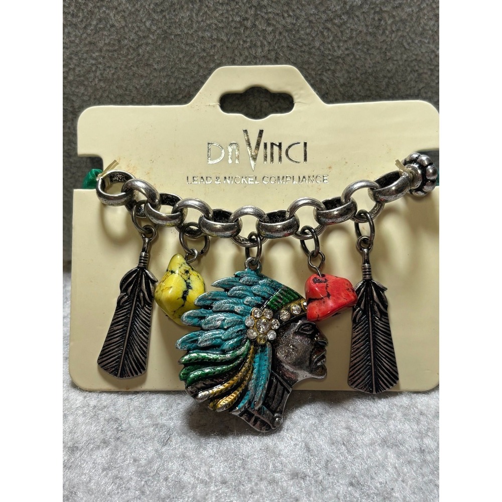 #40. Native American Charm Bracelet